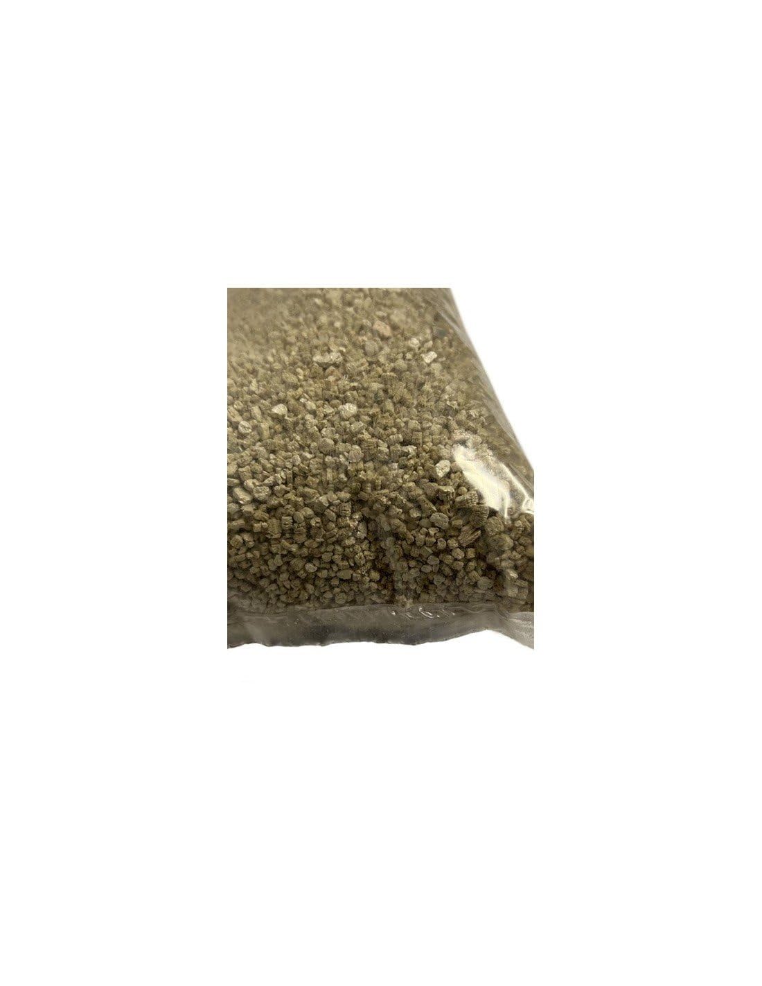 Jardin202 - Sustrato Vermiculita para retención de Agua | Aislante térmico | Cultivos hidropónicos | 20 litros (2 Sacos)