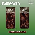 Clairol Natural Instincts Demi-Permanent Hair Dye, 5R Medium Auburn Hair Color, Pack of 3 - Image 5