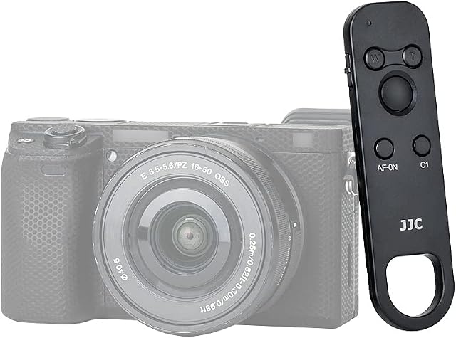 JJC RMT-P1BT Wireless Remote Commander for Sony ZV-E10 ZV-1 A1 A7C A7RIV A7RIIIA A7SIII A9II RX100VII A6100 A6600 Camera (Also for Sony A6400 A7RIII A7III A9 RX0II Camera with Firmware Update)