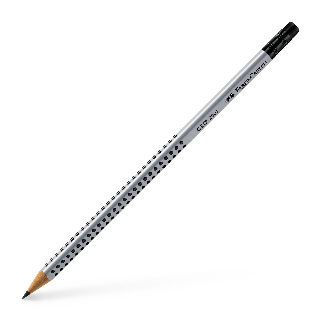 Faber-Castell 117200-P72 2001 HB Grip - Lápiz con goma de borrar (72 unidades)
