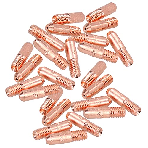 0.6mm Mini Contact Tips 25pk Hobby Welding Torch Welder MIG Gas M5 Thread