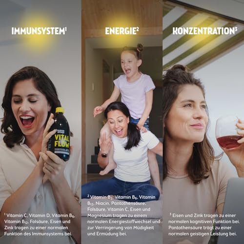 Kloster Kitchen Mikronährstoffkonzentrat Vital Flow | 500 ml - 31 Tage - 74 Zutaten | Obst, Gemüse & Kräuter - Vitamine, Mineralstoffe & Spurenelemente | Mikronährstoffe Saft Flüssig Vegan