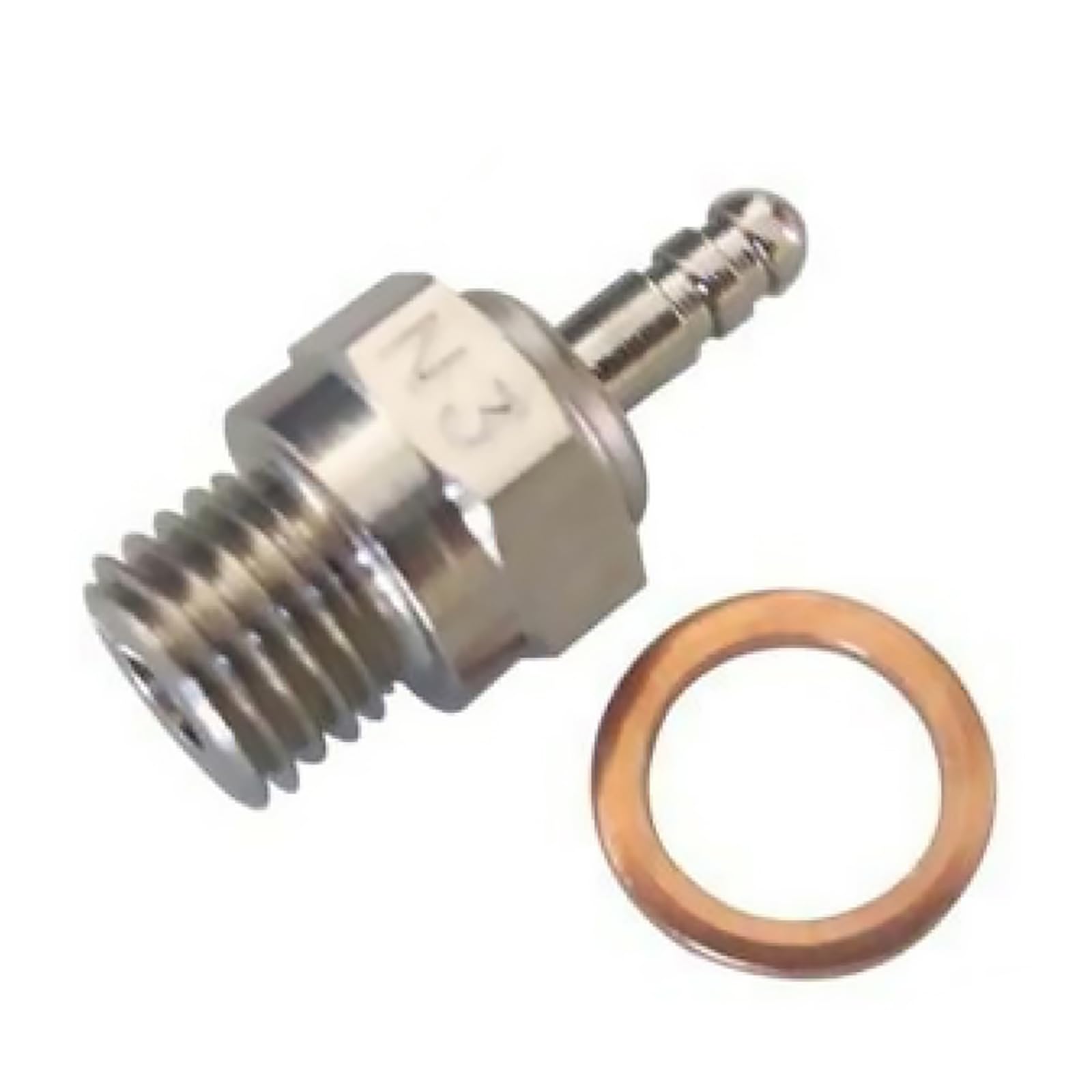 RC Car Thermal Type Spark Plug Spare Part, 1:10#3 N3 Glow-Plug for SHP/for Unlimited Oil Tanker/for Kyosho/for HPI