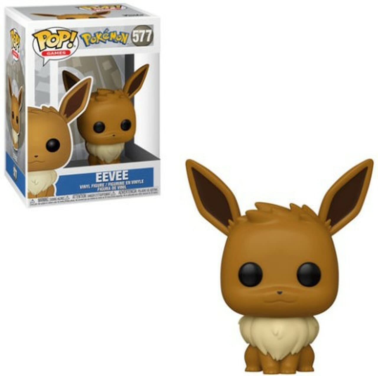 Funko Pop! Eevee Vinyl Figure - 3.75" Pokemon Collectible With Pop Protector Case - View #2