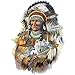 Bits and Pieces - 750 Piece Shaped Jigsaw Puzzle for Adults - Spirit of The Wind - 750 pc Native American Jigsaw by Artist Ruane Manning