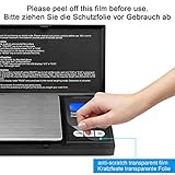 200g/0, 01g Taschenwaage – Ascher digitale Taschenwaage, 200 x 0, 01 g, Taschenwaage Feinwaage Digitalwaage Goldwaage Münzwaage - 3