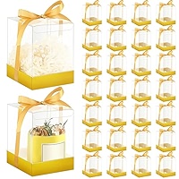 Amazon.com: Cunno 36 Set 3. 5 x 3. 5 x 4. 3 in Transparent