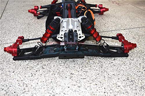 Braccio Inferiore Posteriore In Alluminio Billetta Integy Per Arrma 1/5 Kraton 4X4 8S BLX - Grigio, Nuovo