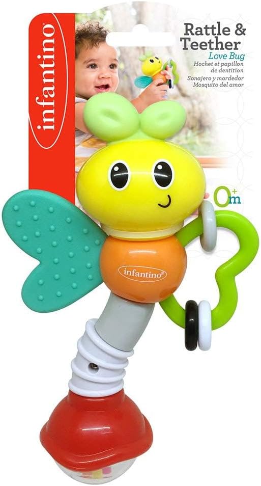 Rattle & Teether Love Bug