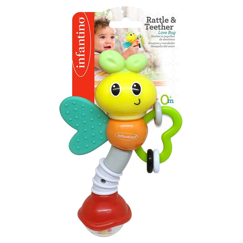Rattle & Teether Love Bug