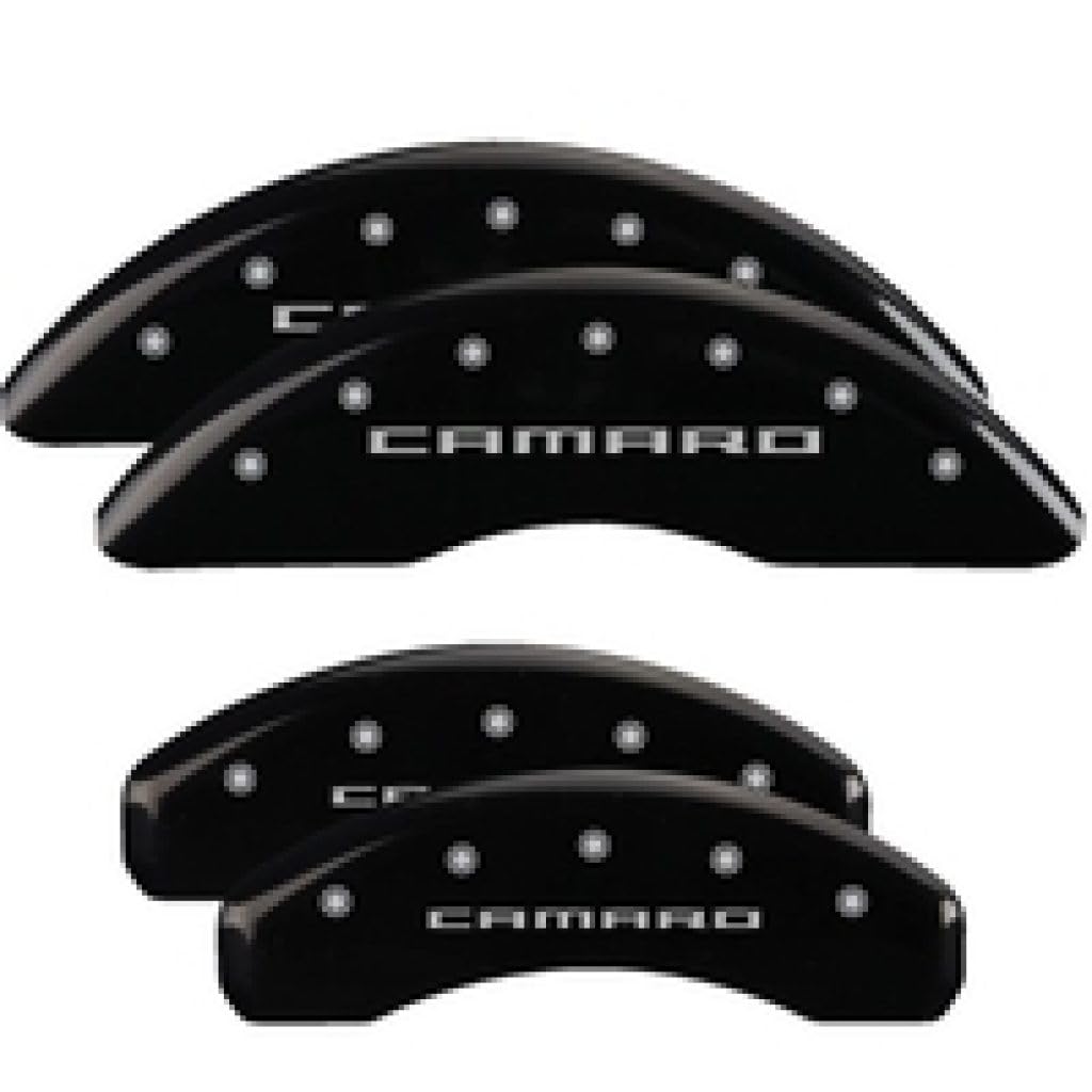 MGP Caliper Covers 14033SCA5BK Black Caliper Cover