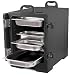 Produktbild Zelsius Thermo Transportbehälter | Thermobox für 1/1 GN Gastronorm Behälter | Transportbox für Gastronomie, Party, Event, Catering, Bankett und mehr (Schwarz)