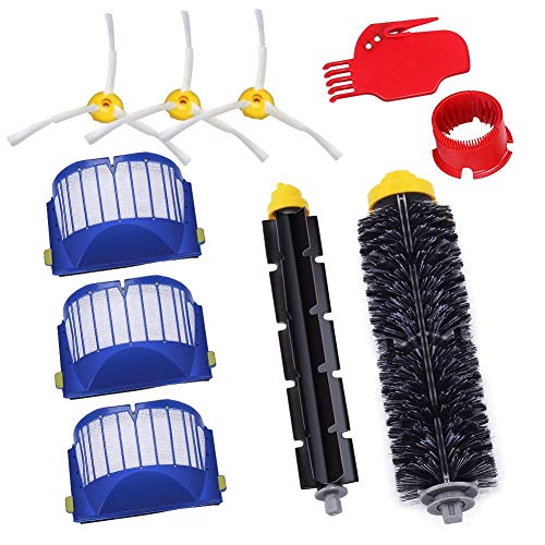 GHB Pack Kit Cepillos Repuestos de Accesorios para Aspiradoras Serie 600 10PCS Cover