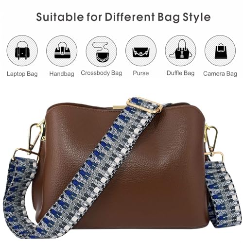 Image of Replacement Purse Strap Shoulder Strap Adjustable Crossbody Strap for Women Crossbody Wide Shoulder Bag