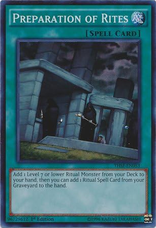 YU-GI-OH! - Preparación de Ritos (THSF-EN053) - Las Fuerzas Secretas - Edición ilimitada - Super Raro