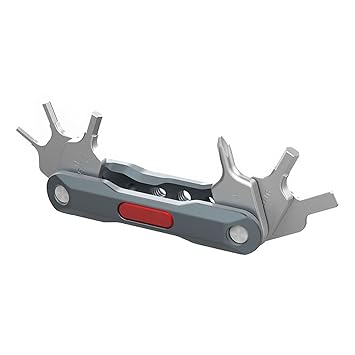 Folding Tools Set with Screwdriver Hex Key Wrenches with Six Funtional Tools-Layfoo