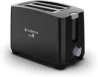 Torradeira Preta Croc! Cadence - 127V