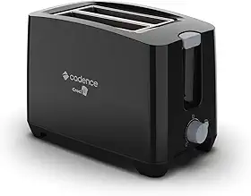 Torradeira Preta Croc! Cadence - 127V