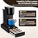 EVERIE Coffee Pod Organizer Drawer for Keurig K-Cup Pods, Holds 18 Pods - Compact, Easy-Access Design with Smooth Glide, Ideal for Small Spaces and Coffee Machines