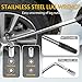 Car Jack, Scissor Jack, Car Jack Kit 3 Ton (6614 lbs), Emergency Tire Kit with Lug Wrench,Suitable for Sedan, Coupe, SUV, MPV and Most Vehicle