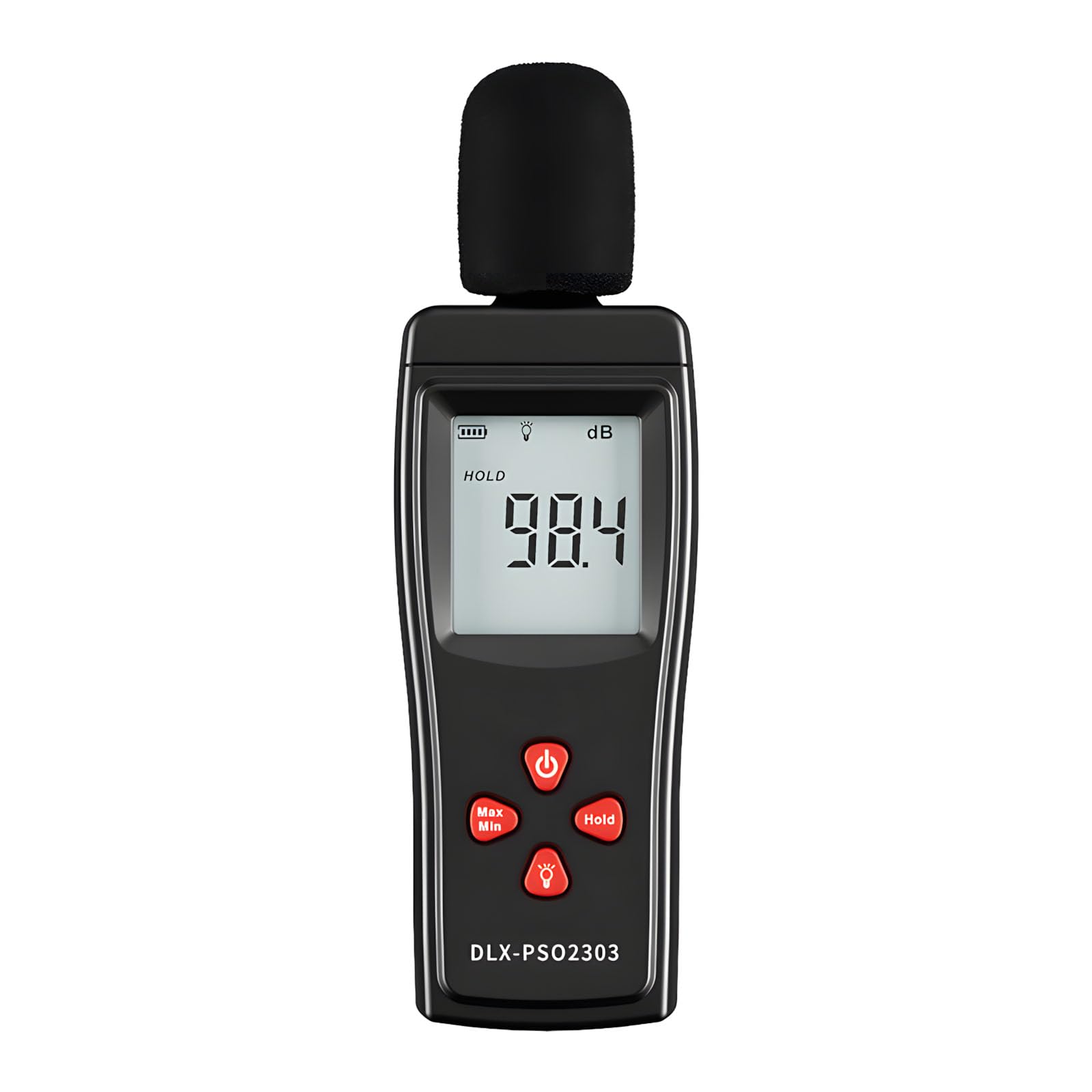 Geavonyg Portable Noise Detector For Indoor Outdoor Activities High Accuracy Component Real Time Environmental Sound Meter