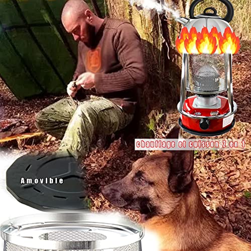 Chauffe-poêle tente sans électricité pour vos nuits de camping - 6