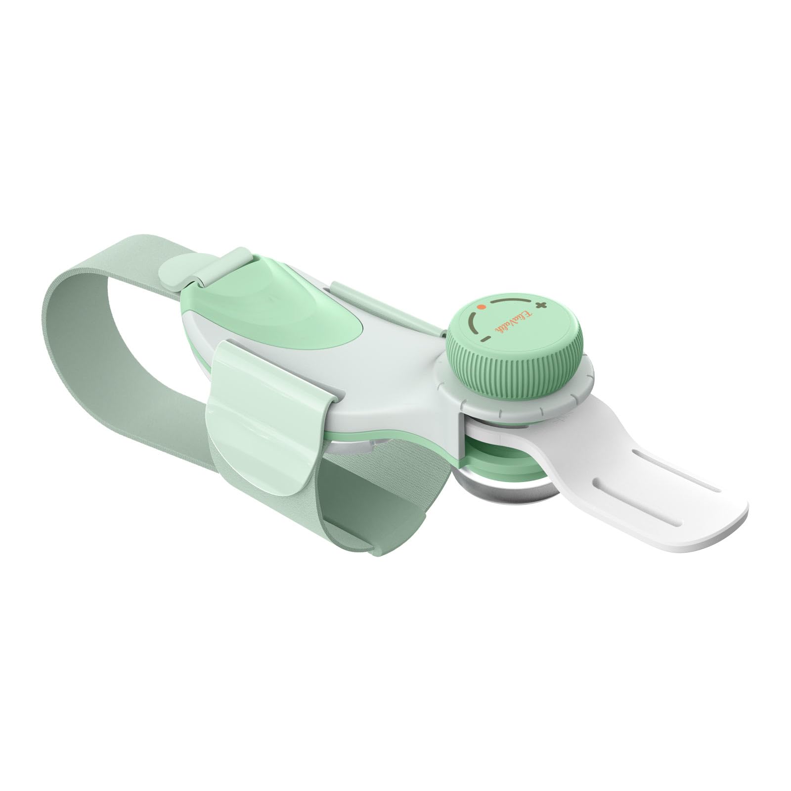 2 Pack Hallux Valgus Korrektur Schiene, Verstellbarer Ballenzeh Korrektor mit Drehknopf für Großzehen-Ausrichtung & Schmerzlinderung, Nacht Hallux Valgus Bandage & Zehenspreizer, Large Band