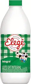 Leite Uht Integral Garrafa Elegê 1 L