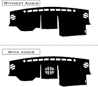 Vista 6 de BORATO Cubierta del tablero de instrumentos del automóvil, para Toyota Prado 2018-2019, accesorios