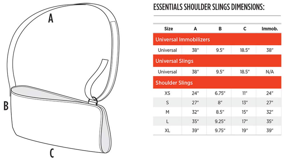 Breg Deluxe Shoulder Immobilizer (Small)