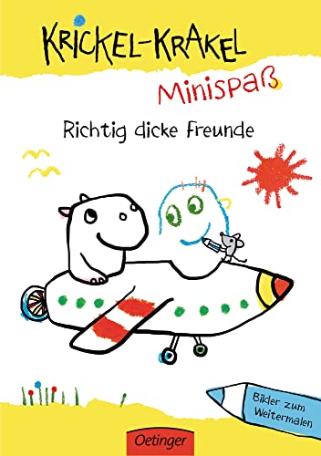 Krickel-Krakel-Minispaß: Richtig dicke Freunde