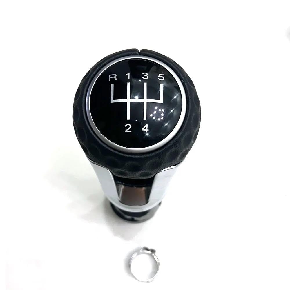 POANBCGY 5/6 Speed Car Leather Gear Shift Knob for Golf 7 MK7 GTI GTD 5G1 711 113 D 2013-2018 Auto Parts(5 Speed)