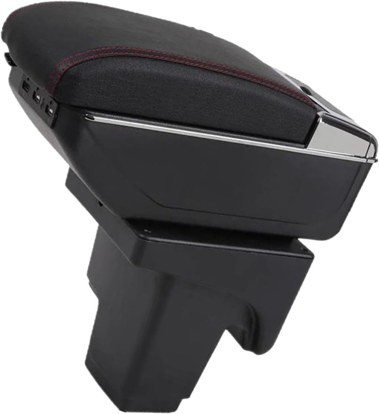 Car Arm Rest Armrest Box With Cup Holder Double Layer Storage Armrest Box With 7 USB Ports For Ford For Focus 3 MK3