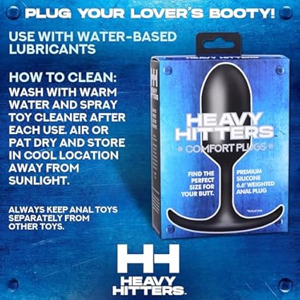 Heavy Hitters Plug Anal Pesado - Grande