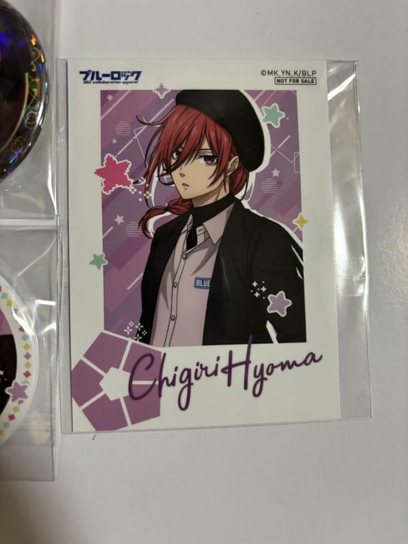 ブルーロック UGCコラボアパレル缶バッジ「潔 世一」ホロ5個セット