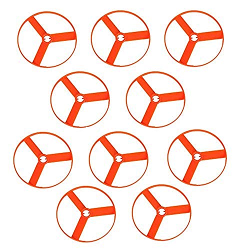 Zoom-O Flying Disc Launcher Disc Refill Pack | Set of 10 Extra Disc Replacements for Zoom-O Disc Launchers | 10 Discs Only
