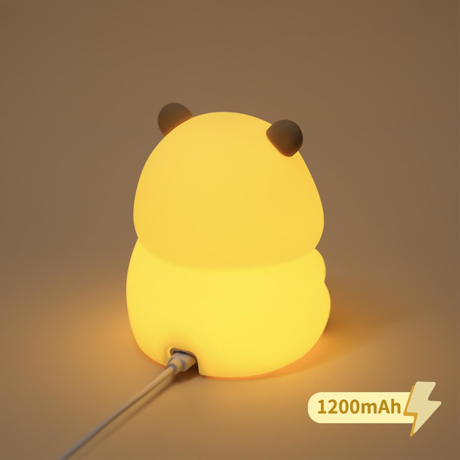 Luz nocturna de animales regulable con temporizador, perfecta para niños, adultos, dormitorio, hogar, mesita de noche, cuentos para dormir y lactancia materna