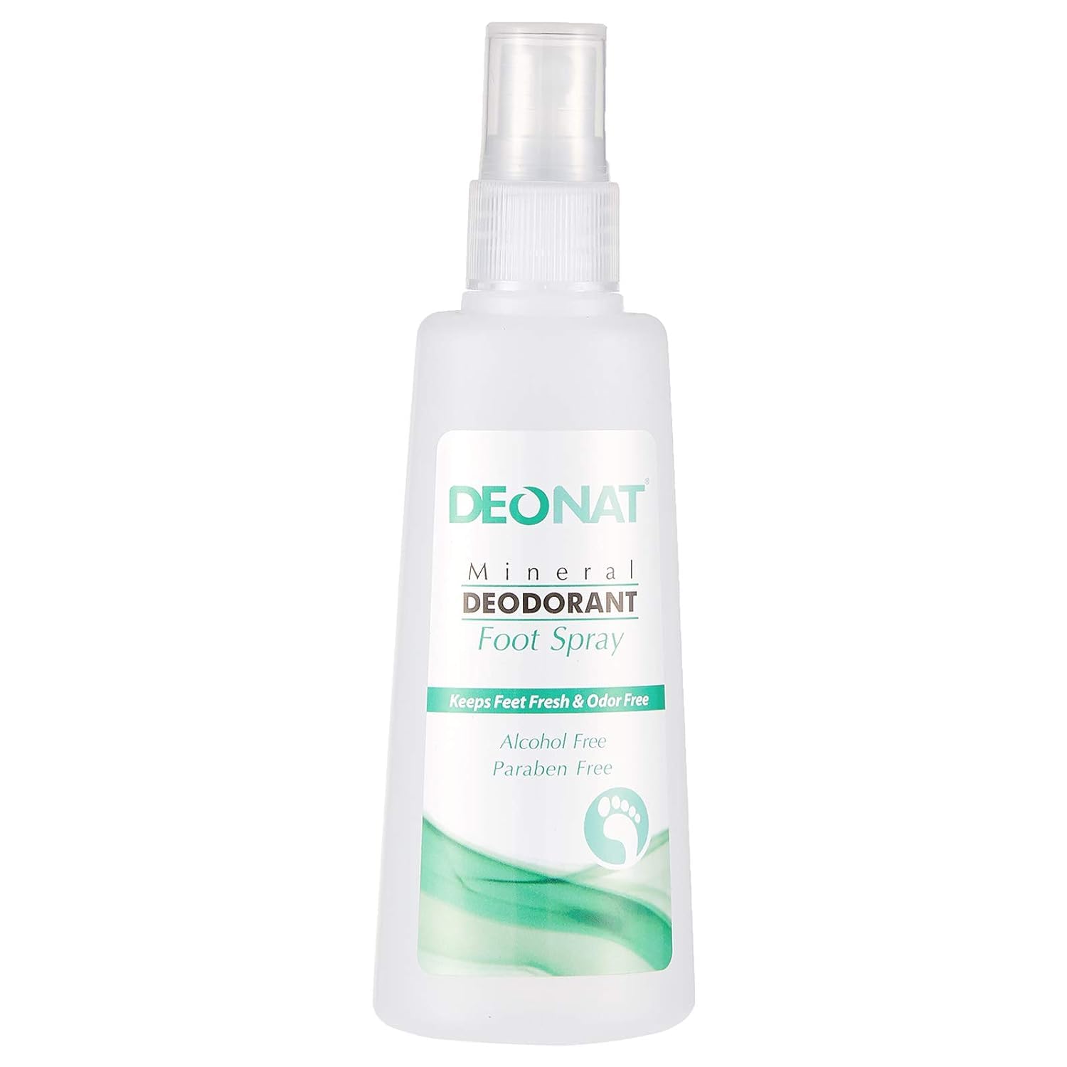 Mineral Deodorant Foot Spray 100ml - Alcohol Free - Paraben free