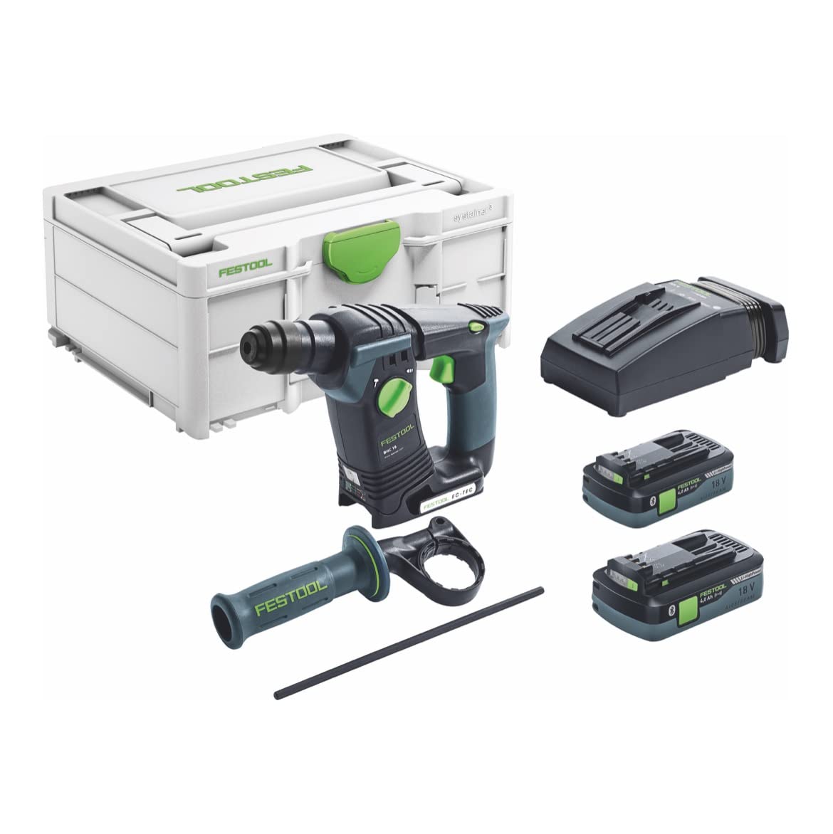 Festool BHC 18 HPC 4.0 I-Plus, perforateur sans fil, SDS-Plus, 1250 W