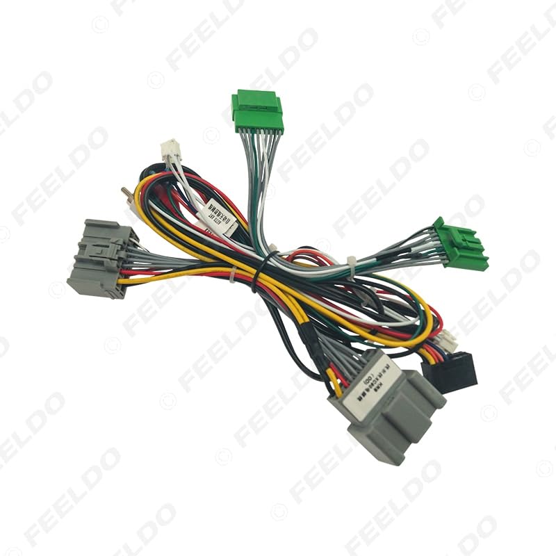 Car Android 16PIN Power Wiring Harness Cable for Volvo XC 90 08-13 Car for Audio Power Cable Connector - (Color Name: B only canbus Box)