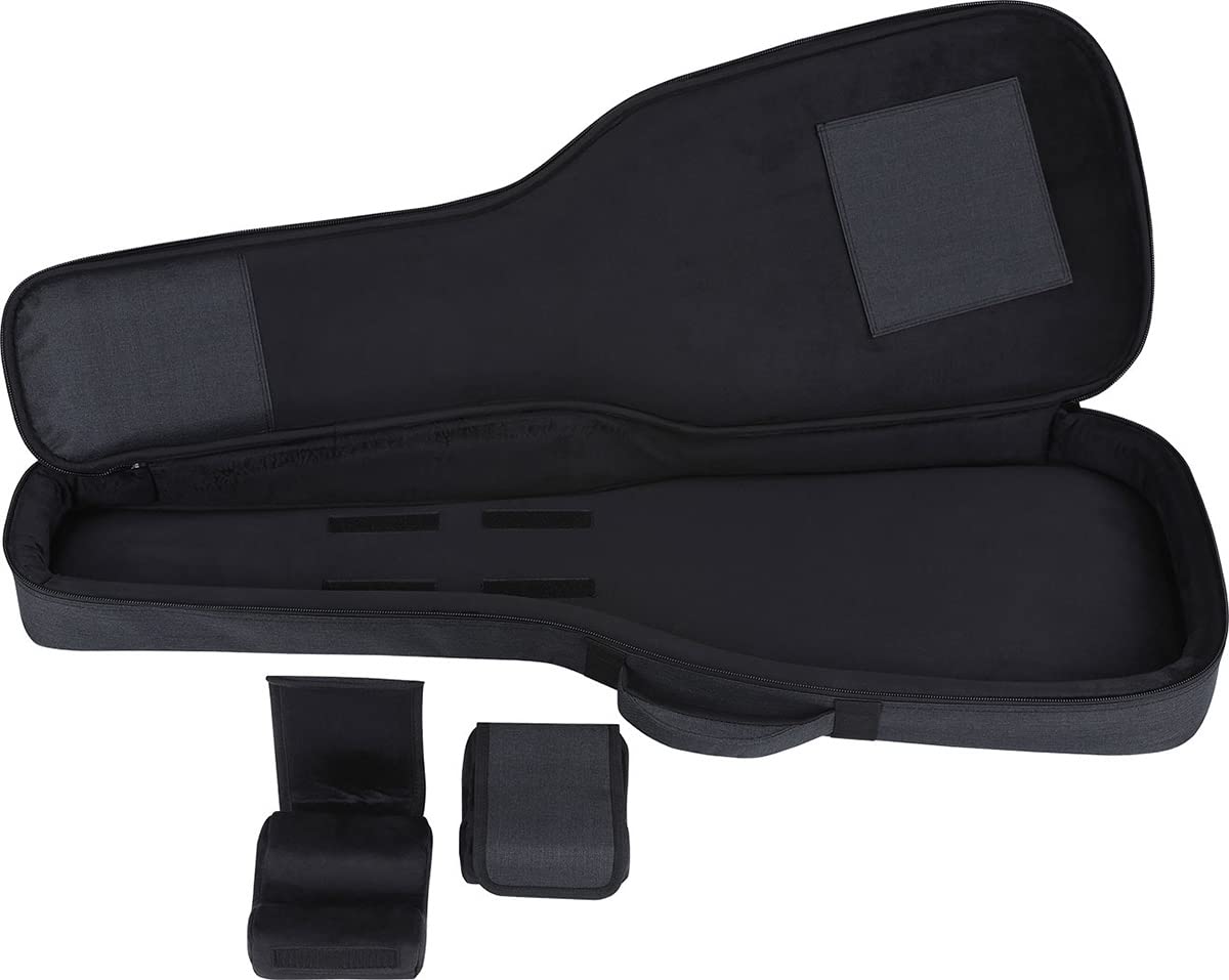 BOSS CB-EG10 – Hochwertiger Schutz, Leichter Gitarren-Soft-Gigbag – Dicke interne Polsterung – Rucksackgurte für den einfachen Transport – Zubehörtaschen und strapazierfähige Reißverschlüsse