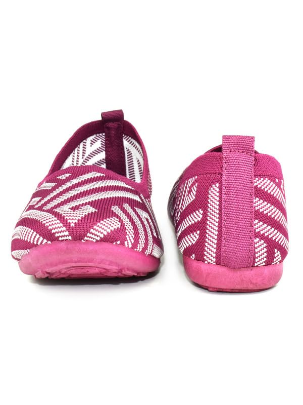 Image of AJANTA Women's Sneakers | Belly Shoes for Women | Slip-On Walking Shoes | Lightweight Casual Knit Loafers | Comfortable Daily Wear Footwear for Girls | Travel, Office & Outdoor Use