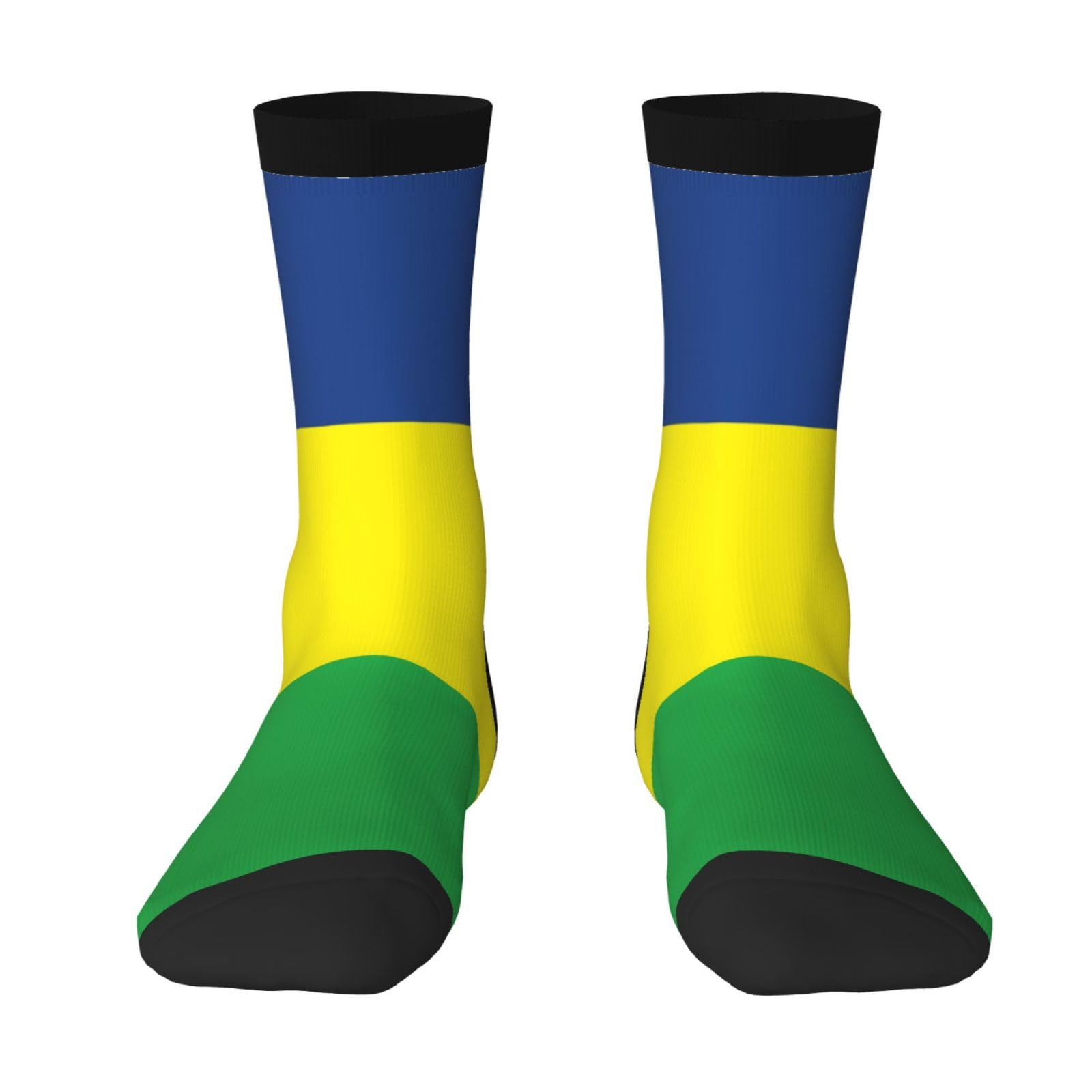 SIYTUAU Flag of Polesia Socks For Women Men Cushion Athletic Crew Socks Casual Wicking Socks