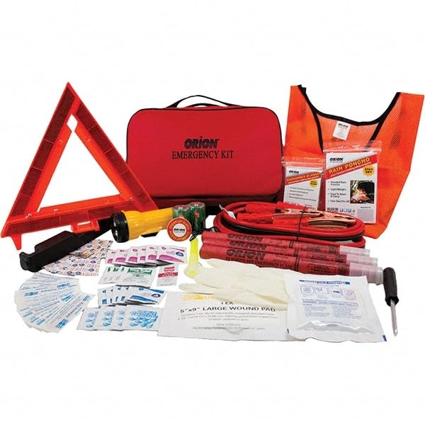 Kit de emergencia vial con 11 piezas y 2 estuches miniatura 1
