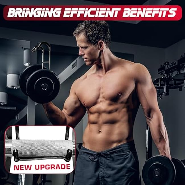 Upgraded 2-Pack Mad Spotter Pro 2.0 Dumbbell Hooks, Dumbbell Spotter Hooks with 250 lbs Load for Bench Press, Chest & Shoulder Workouts with Wrist Straps, Storage Bag,Perfect for Hanging Dumbbells