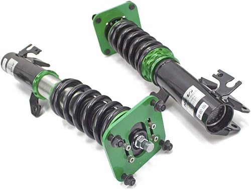 Miniatura 3 de R9-HS2-105 compatible con Mazda Protege (BJ) 1999-03 Hyper-Street II Kit de coilover con ajuste de fuerza de amortiguación de 32 vías por Rev9,