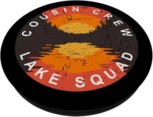 Miniatura 2 de Cousin Crew Lake Squad - Matching Family Cool Sunset Art PopSockets Swappable PopGrip