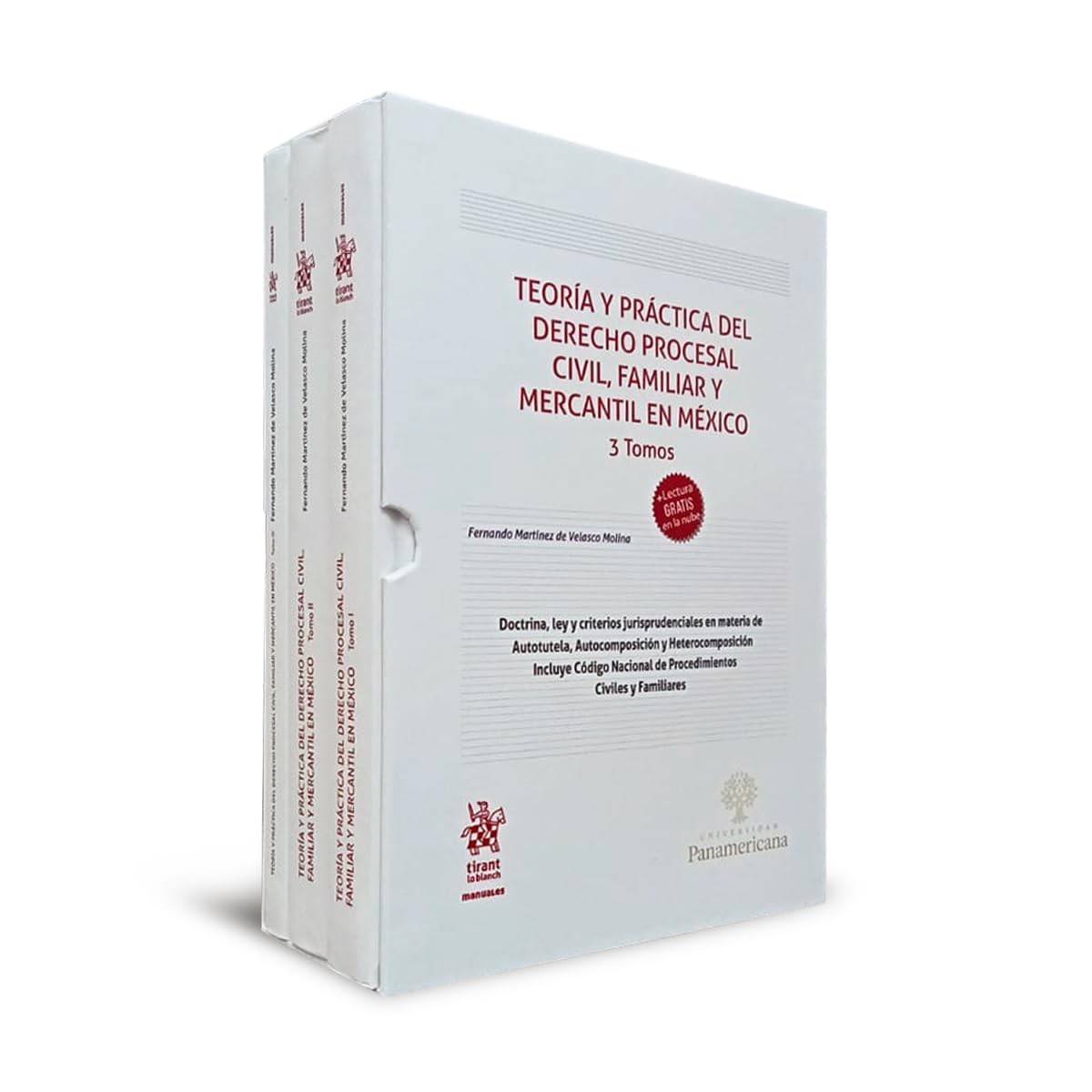 Teoría y práctica del Derecho Procesal Civil, Familiar y Mercantil en México 3 Tomos (Manuales de Derecho Civil y Mercantil -Mexico-)
