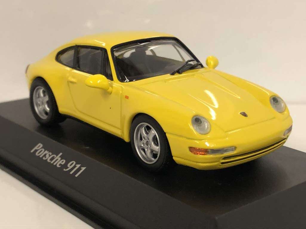 Amazon | マキシチャンプス 1/43 ポルシェ 911 (993) 1993 イエロー