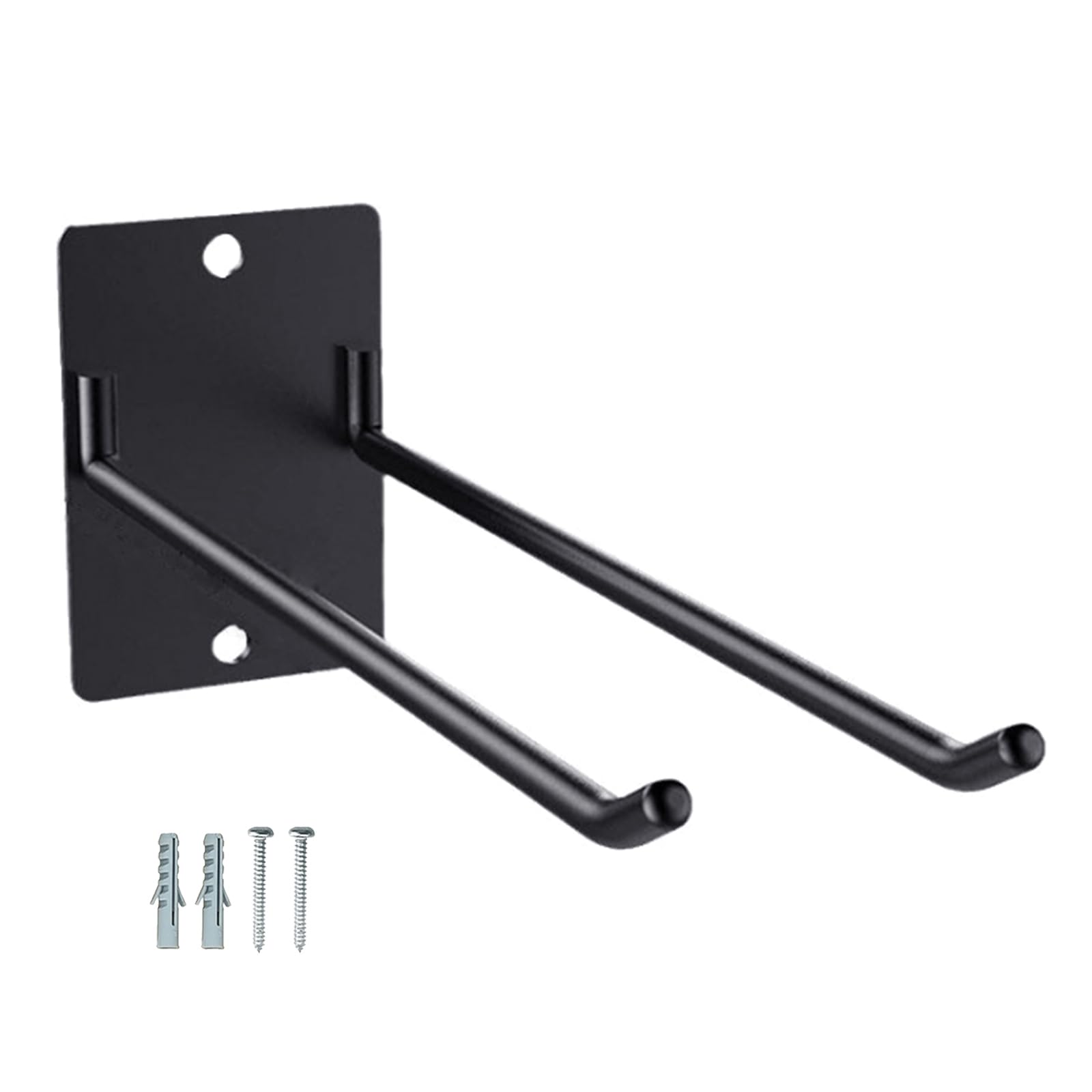 Buxuaaaa Space Saving Metal Wall Hook Rack for Garden Tools Rustproof Industrial Styles Garage Shovel Rakes Broom Organiser Garden Tool Organiser Wall Mounted